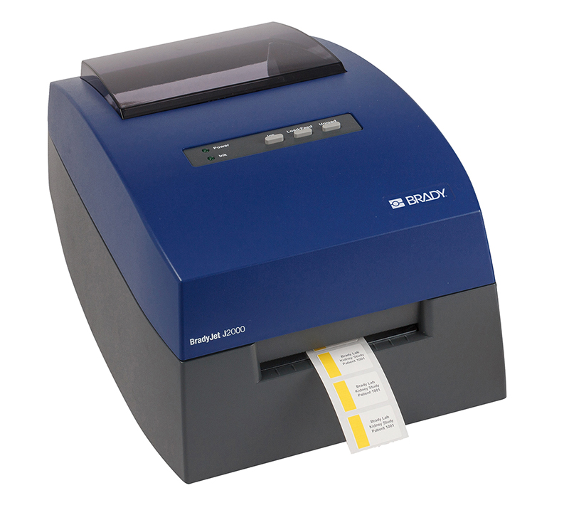 Stampante BradyJet J2000 - Etichette / Marcatura di sicurezza Brady -  Igiene - Sicurezza - Strumentazione per laboratorio